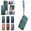 3-in-1 Luxury Leather Wallet Case for OnePlus 11/Nord CE3/13R/Xperia 1 VII/Nothing CMF Phone 2 Pro/3a.w/ Stand, Shockproof, RFID, Multi-Slot & Zipper
