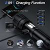 Rechargeable XHP90 Led Flashlight 1000 High Lumens High Light Waterproof Zoomable 7 Mode Camping Emergencies Flashlights