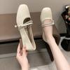 Soft-soled Gentle Shoes Autumn Mary Jane Shoes New Flat-soled Comfortable One-pedal Single Shoes