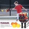Fiberglas Pickleball Rackets Set Pickleball Paddle Set of 2 Rackets and 4 Pickleballs Balls
