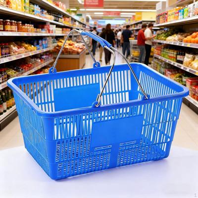 Корзина для покупок Продукты Железо Прочная Эргономичная Универсальная Органайзер для супермаркета Хранение для