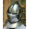 Medieval Close Helmet Battle Ready Knight Armor Helmet 18 Gauge