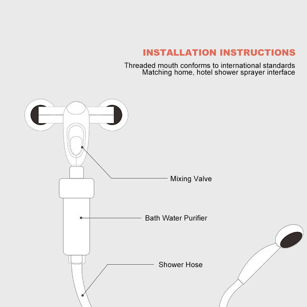 Травяной ароматический фильтр для душа, очиститель воды для ванны, удаление хлора и фторида, принадлежности для ванной комнаты