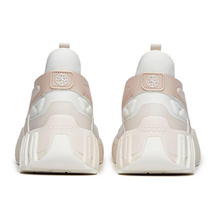 Anta Trendy Sports Low-Top Casual Shoes Women Sneakers White Gray Pink 122218871-2