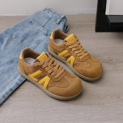 2025 Новые весенне-осенние кроссовки на толстой подошве, легкие, женские, универсальные, популярные, в стиле ретро, спортивные, повседневные, горячая распродажа