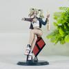 Фигурка Харли Квинн Хищные Птицы Сидячая Поза С Бейсбольной Битой Аниме Фигурка Коллекционная Декор Кожаная Куртка Алмазное Основание