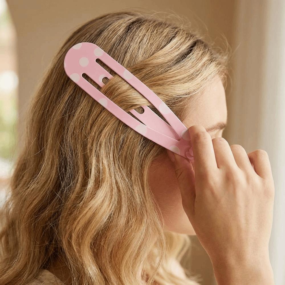 Polka Dot Backpack Decoration Hairpin 20cm Hoodies BB Clip Funny Hair Grip  Curtain Decoration