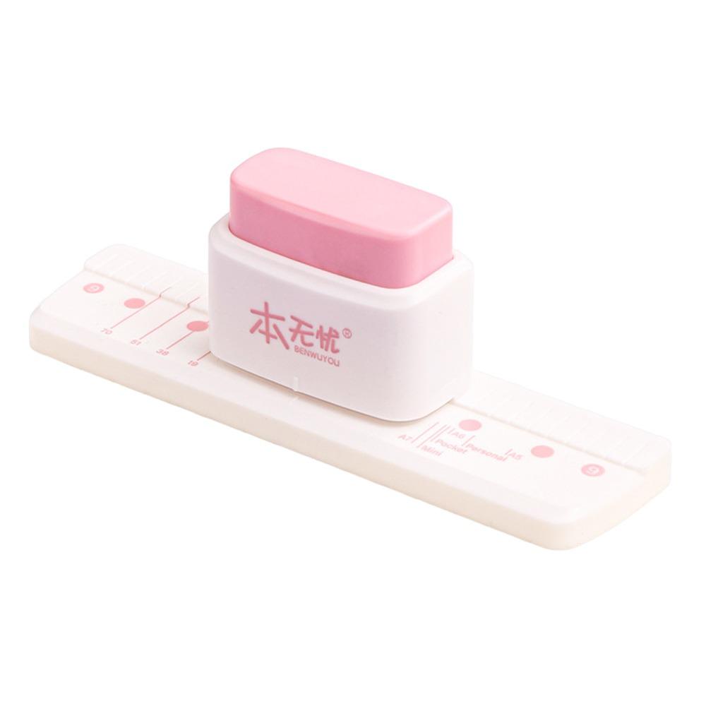 Multicolor Paper Punch Multi-functional Puncher New Mini Hand Hole Puncher School Office Supplies