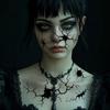 10pcs Body Makeup Halloween Tattoo Stickers Waterproof Spider Web Tattoos  Makeup Performance