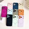 Магнитный противоударный чехол для телефона Apple iPhone Air 17 15 14 13 12 Pro Max 16 Plus, силиконовый мягкий защитный чехол