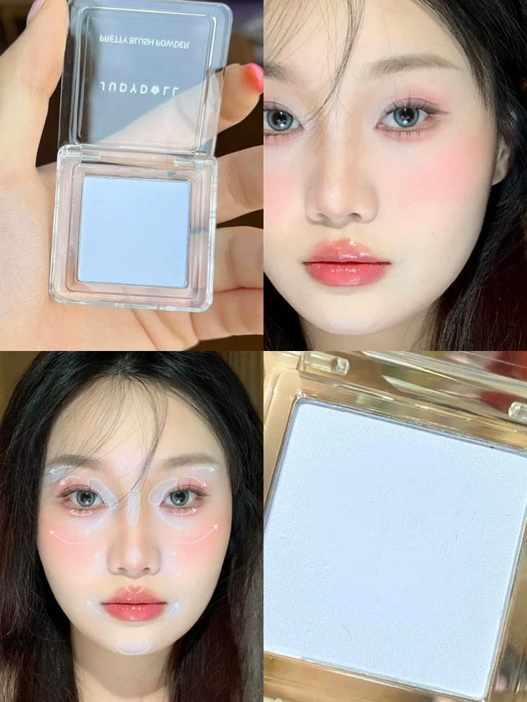 Judydoll Orange Single Color Blush Cream Mud Highlighter Contouring Blush Purple Blush Blue Matte Brightening Official Genuine Product for Women