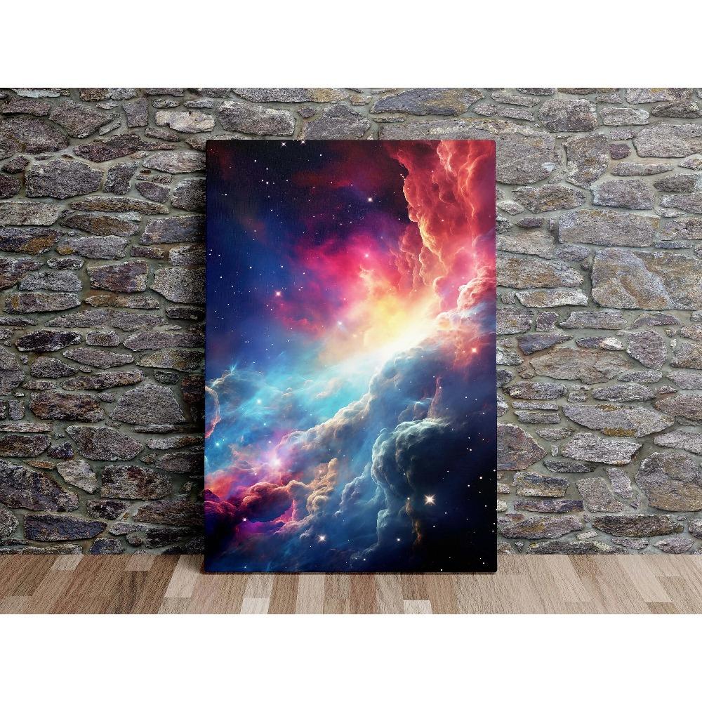 Modern Aesthetic Infinite Cosmos Canvas Art Poster Space Starry Sky Nebula Wall Picture Oil Painting Style Prints Home Decor