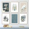 Magic Castle Owl Car Flower Quote Nursery Wall Art Canvas Painting Nordic Posters And Prints Wall Pictures Baby Kids Room Decor