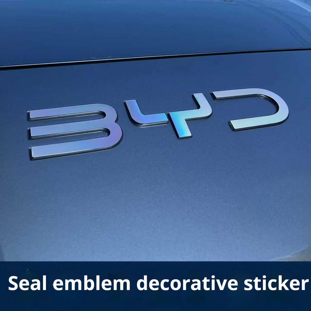 Rstcl5 Для BYD Seal EV 2022 2023 2024 2025 Автомобильная эмблема Декоративная наклейка с изменением цвета