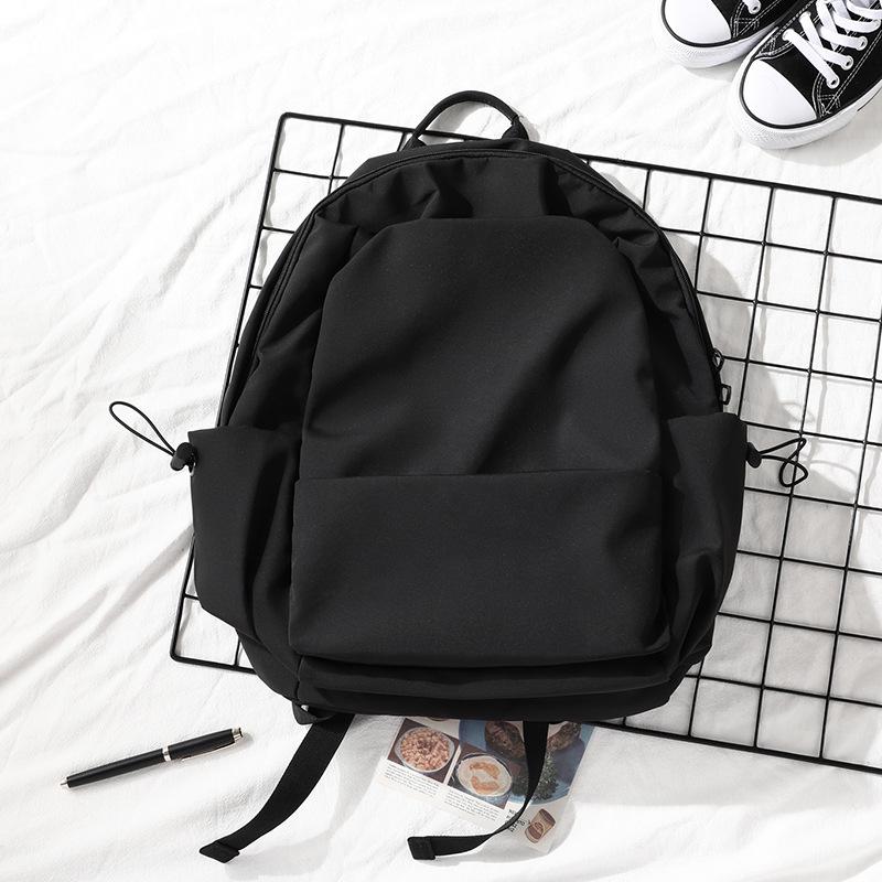 Backpack Male Female Junior High School High School College Student School Bag Large Capacity Backpack Commuter Travel Bag Leisure Travel