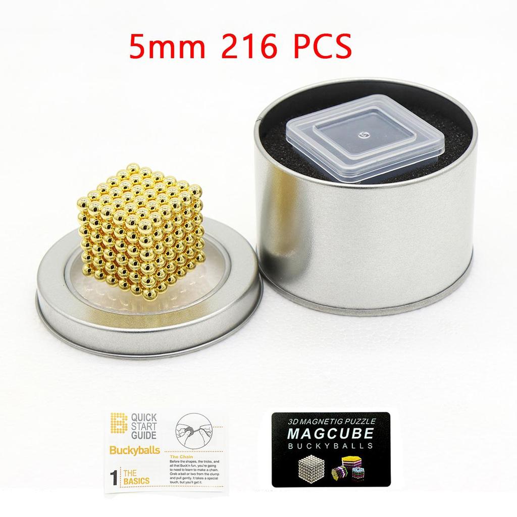 5 мм 1000 512 216 шт. магнитные шарики «сделай сам» для детей магнитные строительные блоки Buckyballs полихромные развлечения декомпрессия Neocube игрушки-головоломки