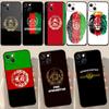 Чехол для телефона с флагом Афганистана для iPhone 11 12 13 14 15 Pro Max Mini Чехол для iPhone XR X XS Max 7 8 Plus SE 2020