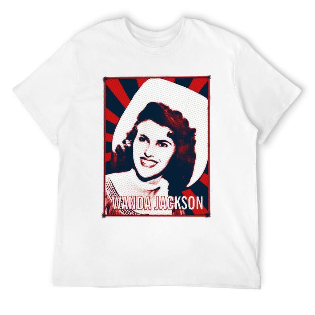 Wanda Jackson TShirt vintage clothes clothes oversizeds summer top t shirts for Unisex graphic