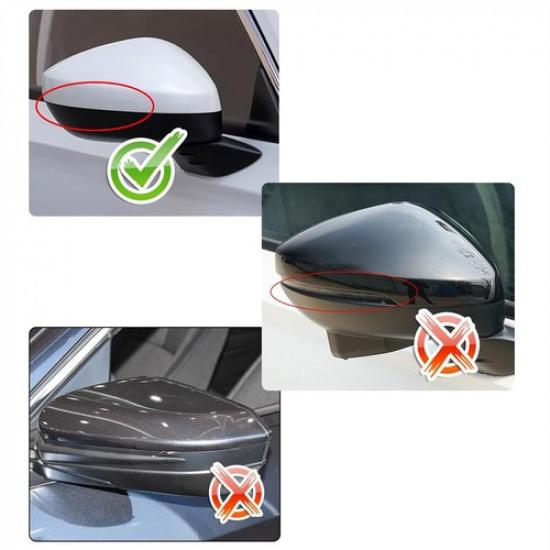 Right Side Rearview Mirror Cover Cap Printed For 11th Honda Civic 2024
