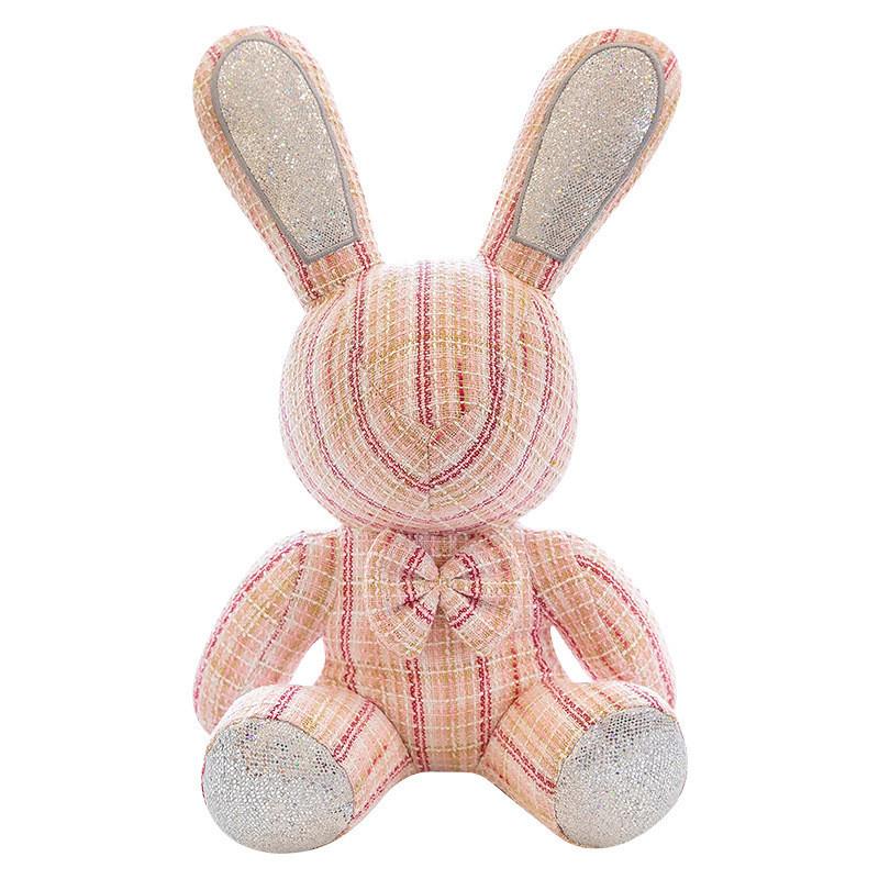 Cute Cartoon Rabbit Simple Creative Plush Toy Children Girls Holiday Doll Gift