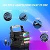 Laser Lights for Party, DJ Disco Stage Lights with Sound Activated Remote Control, Random Effects Party Lights for Home Birthday Party Christmas Ktv