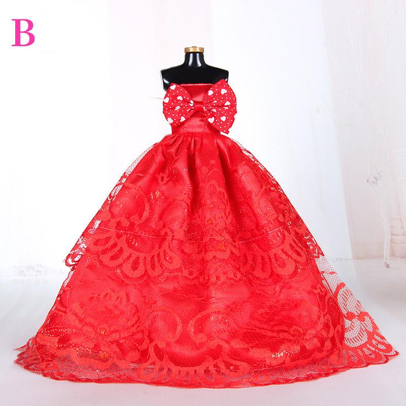 Модная свадебная вечеринка 29 см, лучший подарок, аксессуары для костюмов, игрушки для девочек, платье куклы Барби, сменные аксессуары принцессы, юбка