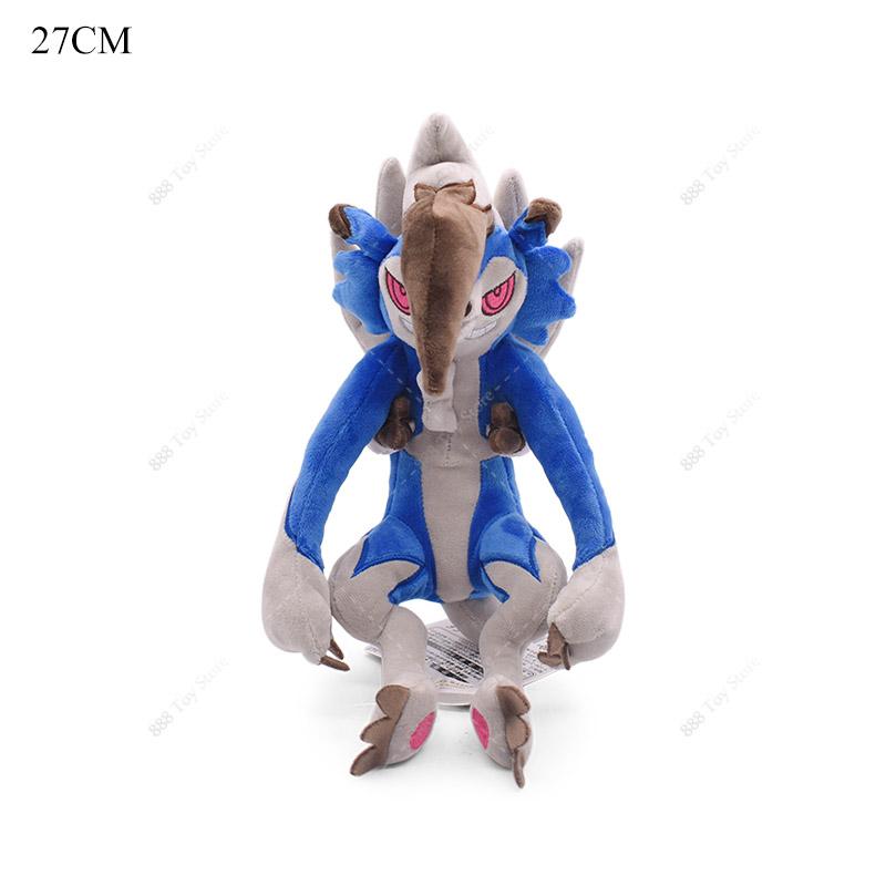 Anime Plush Toys Cartoon Plushie Charizard Steelix Galarian Ponyta Latios Hisuian Zorua Seviper Stuffed Collection Dolls