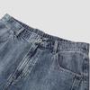 Мужские джинсы Semir свободного кроя с изогнутым силуэтом, потертые, стиранные
