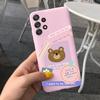 Для Samsung Galaxy M32 M33 M13 M23 M12 M53 Чехол для телефона Задняя крышка Мультяшный динозавр Медведь Детский Fundas Для Samsung M13 M23 M33 5G