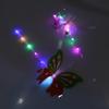 1 шт детские разноцветные светящиеся палочки мигающие сердце звезда бабочка девочки принцесса