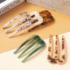 Three Tooth Inserted Comb Hairpin, Lazy Man Bun Head Hair Tool, U-Shaped Hairpin Hairpin Hairpin, Simple Hairpin For Women