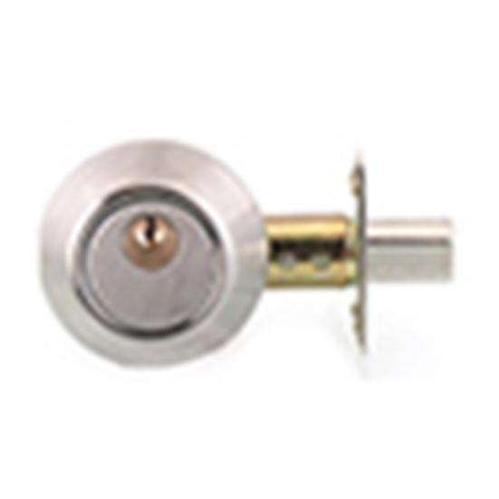 Round Handle Door Knobs Stainless Steel Entrance Interior Passage Locks Key