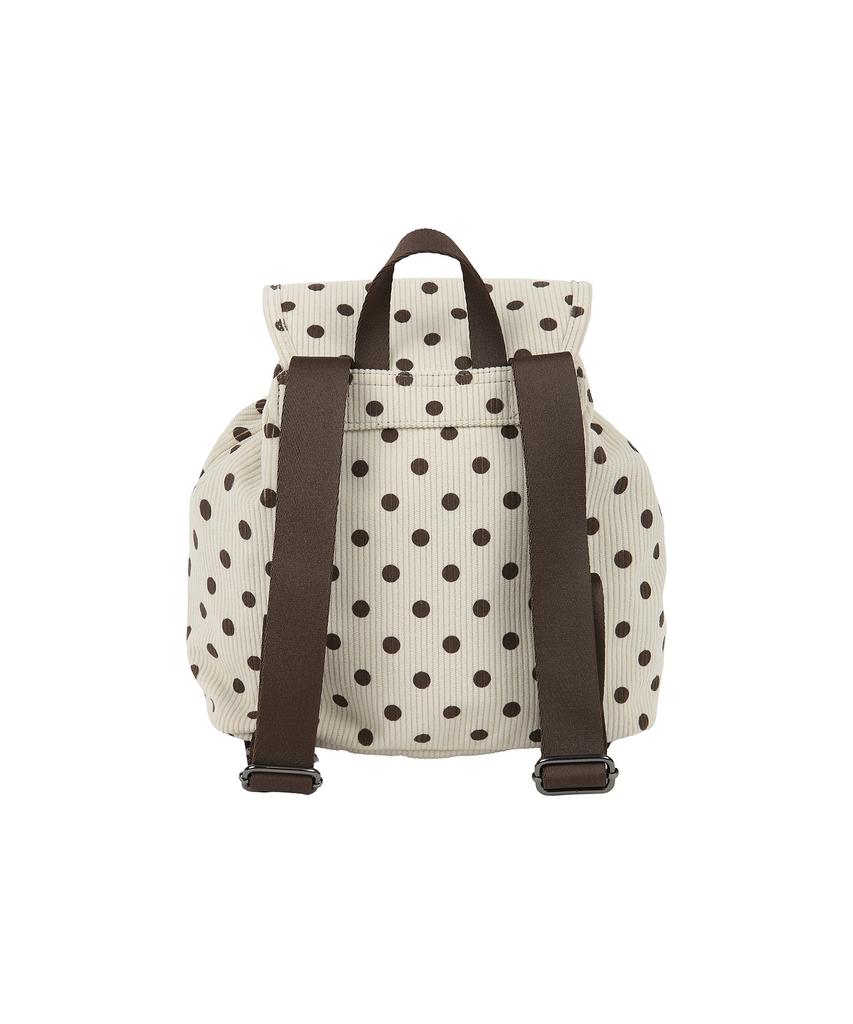 Comoninoz [Cn]Dot Corduroy 2 Pocket Backpack [2 Color]