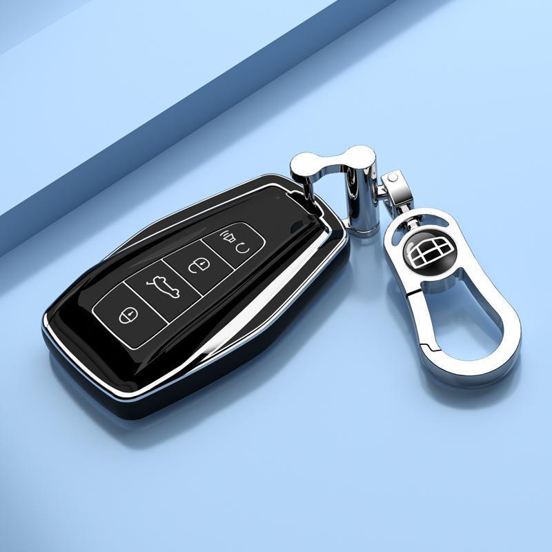 Чехол для брелока Geely Boyue L 2025: Роскошная полная защита, Премиальная защита для мужчин