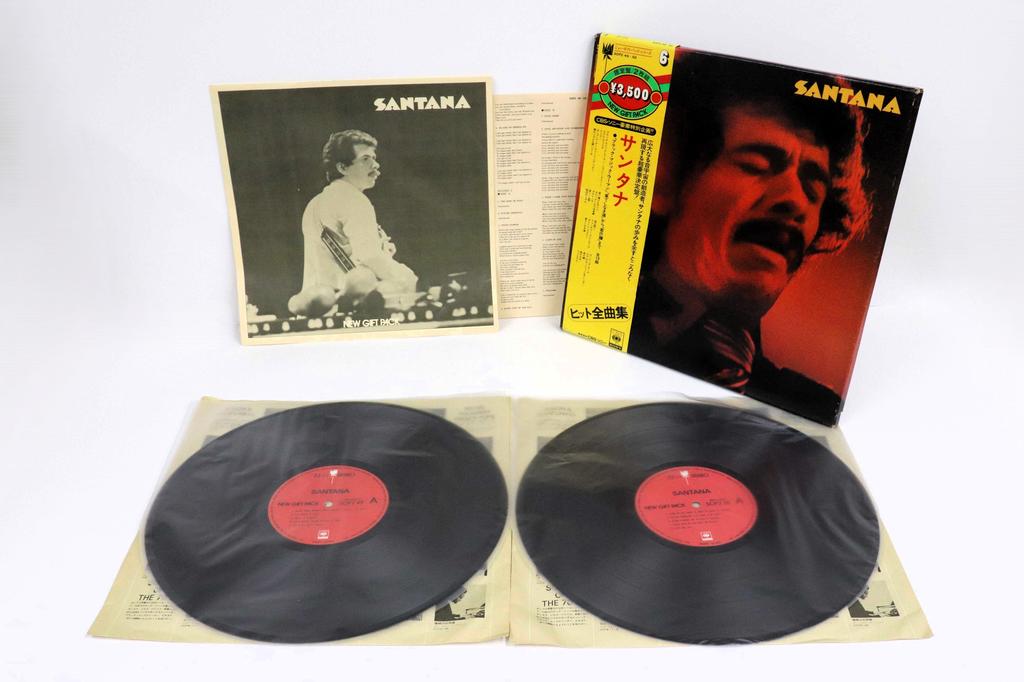 LP Пластинка SANTANA - Santana Серия Новых Подарочных Наборов SOPZ4950 CBS SONY 1975 Япония Оби Рок Б/У
