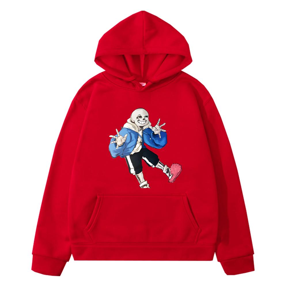 Kawaii Anime Hoodie Undertale Game Napstablook Ghost Sweatshirt Halloween Hoodies Boys Pullovers Y2k Sudadera Kids Clothes Girls