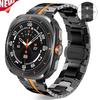 Титановый ремешок с бабочкой для Samsung Galaxy Ultra Watch 47 мм Роскошный мужской ремешок для GALXY ULTRA 7 WATCH 47MM Без зазоров Correa