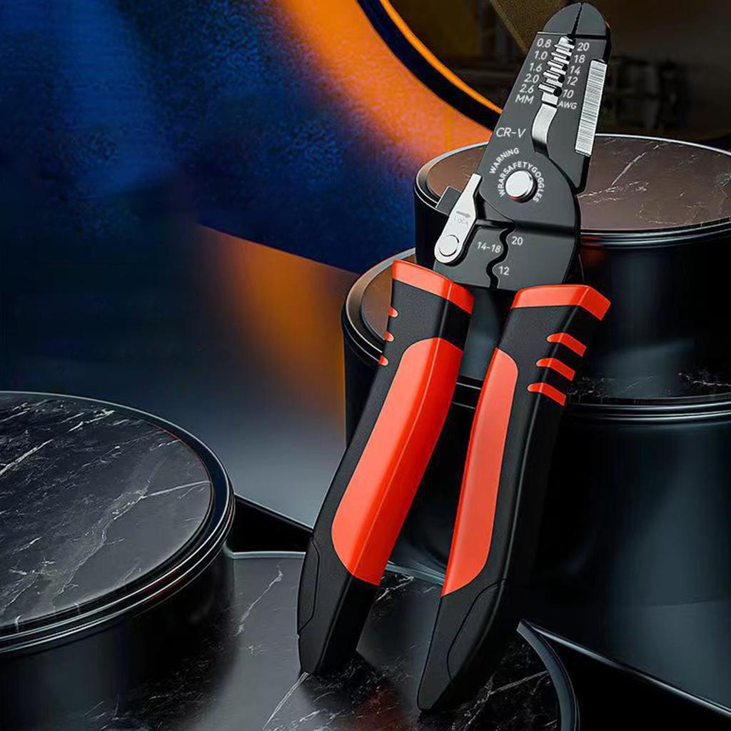 Wire Stripper, 3-rd Generation Wire Strippers Or Crimping Tool, 5-IN-1 Wire Crimper Or Cutter, 10-20 AWG Electric Wire, Multi-Function Hand Tools