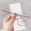 Polygonal Finished Myopia Glasses Anti-blue Light Fashion Eyeglasses Men Women Diopter 0 -1.0 -1.5 -2.0 -2.5 -3.0 -3.5 To -6.0