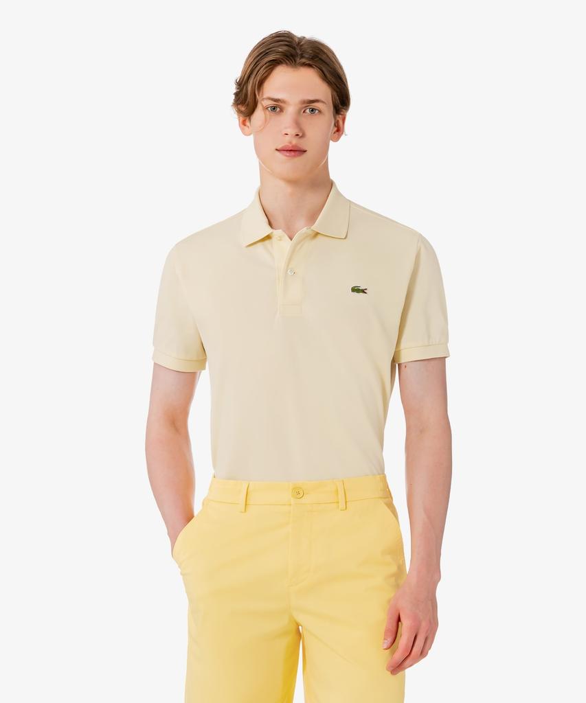 LACOSTE Мужская базовая футболка-поло Ph731E-56G 056, французский крой, regular fit