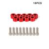 18 шт./набор аксессуаров для модификации проставки винта двигателя салона автомобиля