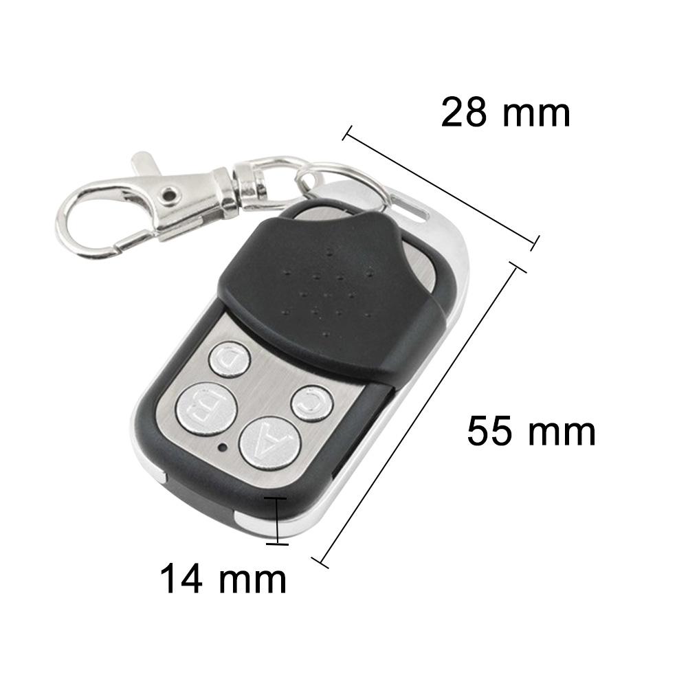 433 МГц Копирование Пульта Дистанционного Управления Автомобилей Гаражных Ворот Ворот Дубликатор Обучение Коду 4 Кнопки Клонирование Дубликатор