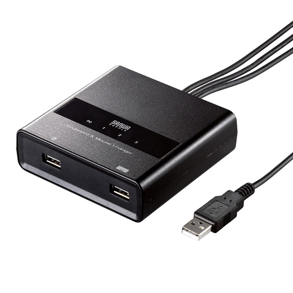 Sanwa Supply PC Switcher for Keyboard and Mouse (31) SW-KM3UU