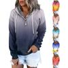 Women's Casual Fashion Print Long Sleeve Pullover Hoodies Sweatshirts