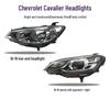 Compatible Headlight Cover for 2016-2019 Chevrolet Cavalier High/Low Beam