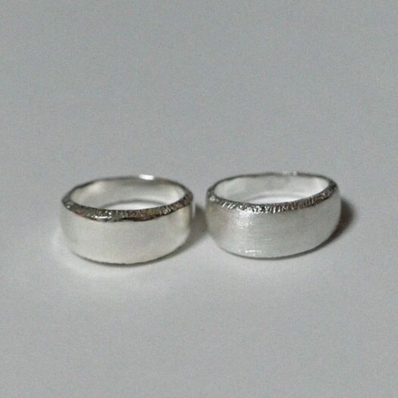 Серебряное кольцо neateun Crescent (S)
