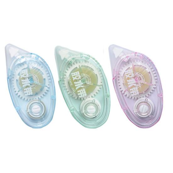 Двусторонняя лента, ролик, беспорядочное нанесение, компактный размер, портативная клейкая лента для скрапбукинга, диспенсер, канцелярские товары