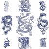 Waterproof Dragon Juice Ink Tatouage Cartonn Dragon Dragon Hombre Art Fake Tattoo  Unisex