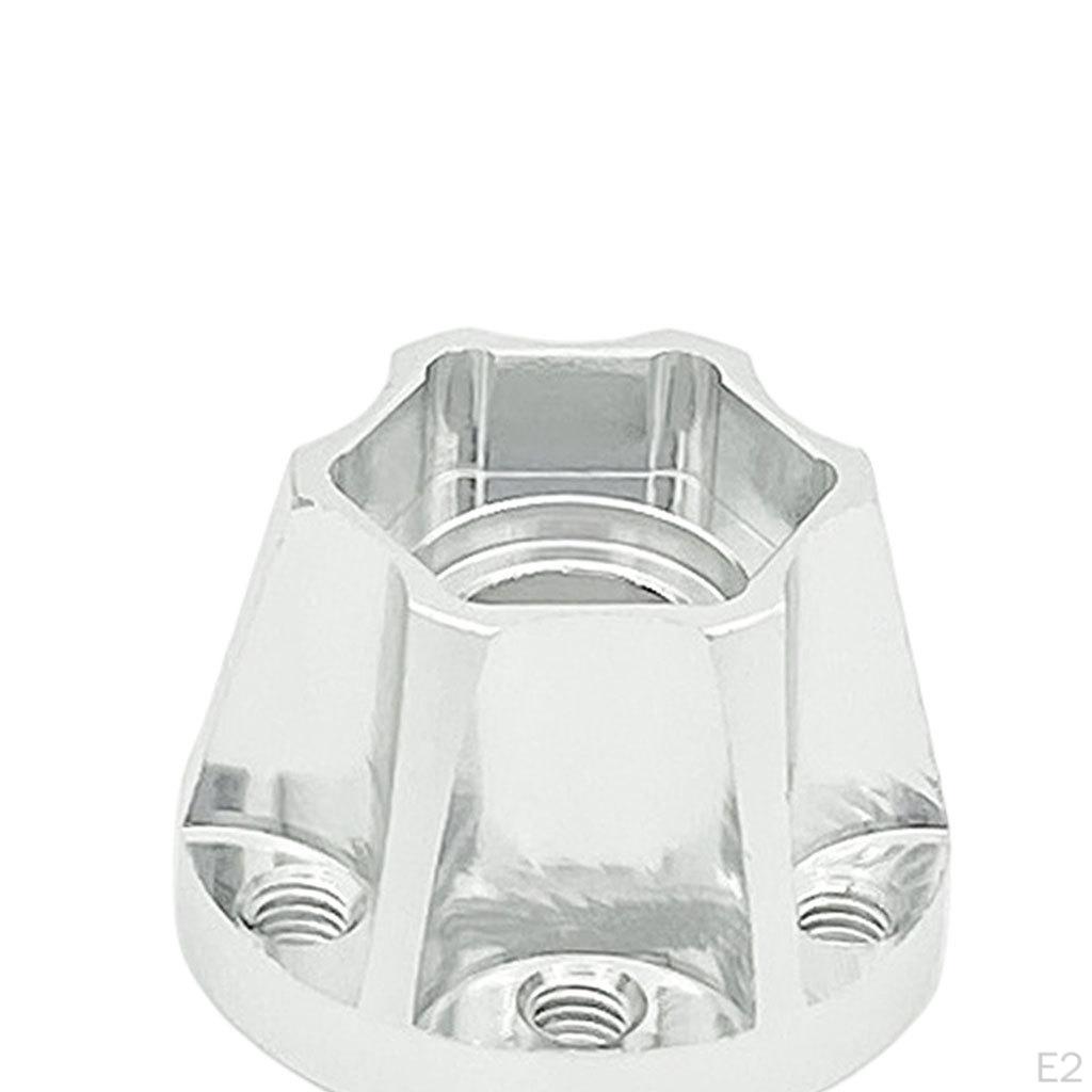 Hexagon Wheel Hubs Spare Parts Aluminum Alloy Modification Accessories Widening for RC Crawler