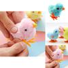 Cute Wind-up Chicken Dance Clockwork Plush Toy